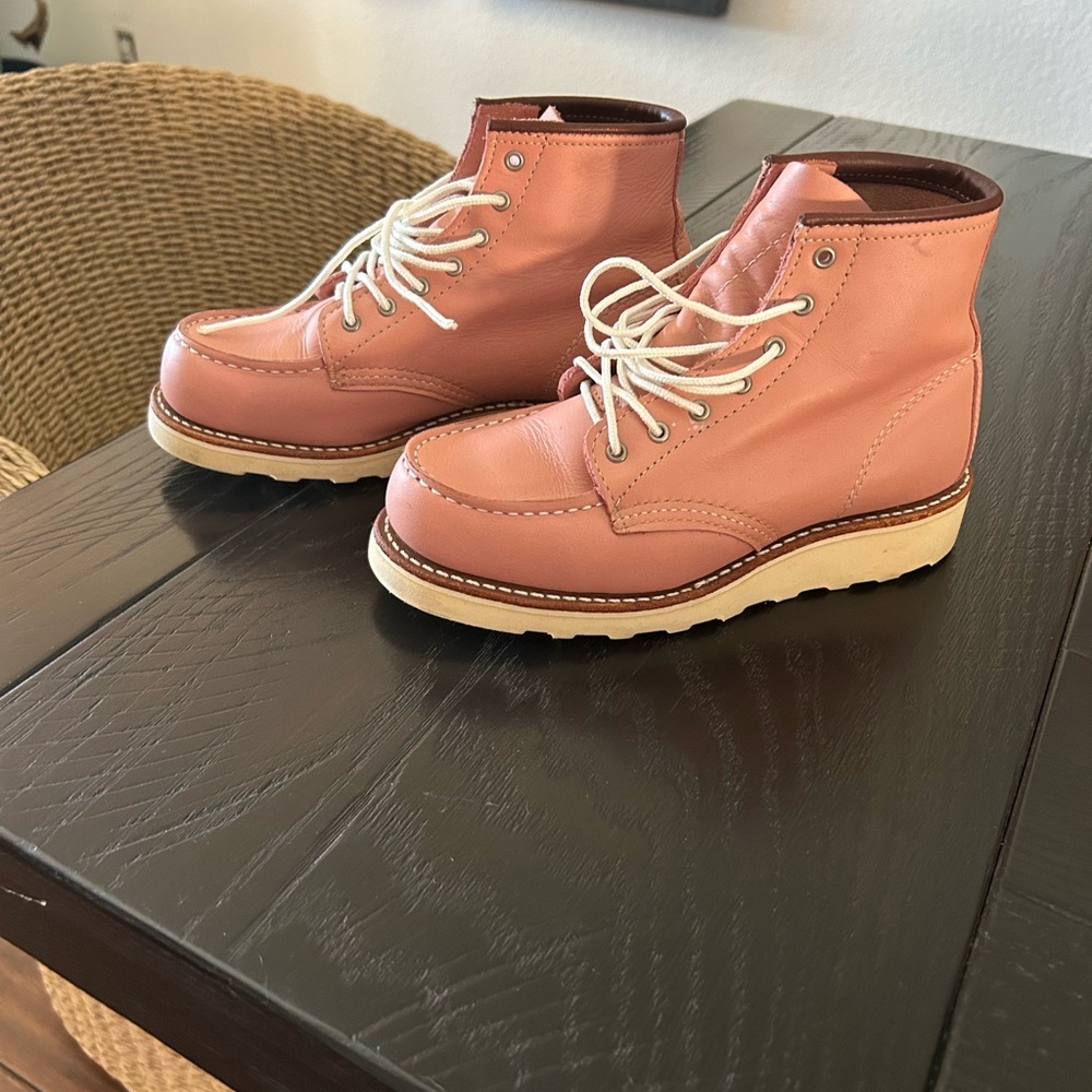 Red Wing Boot-Pink/Women’s - Picture 5 of 5